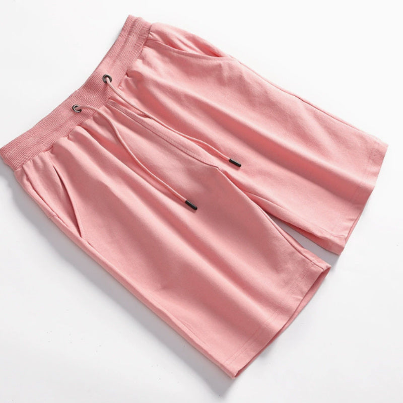 Summer Home Casual Breathable Terry Multi-color Shorts Men's All-match