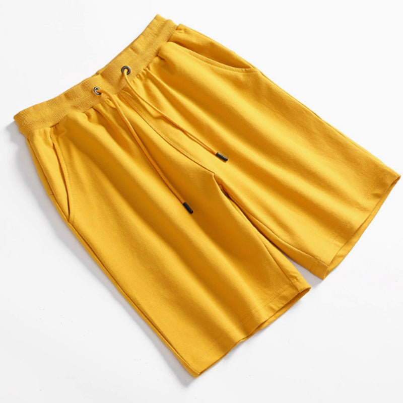 Summer Home Casual Breathable Terry Multi-color Shorts Men's All-match