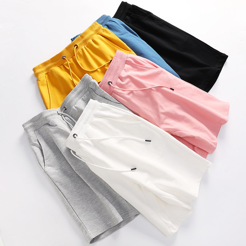 Summer Home Casual Breathable Terry Multi-color Shorts Men's All-match