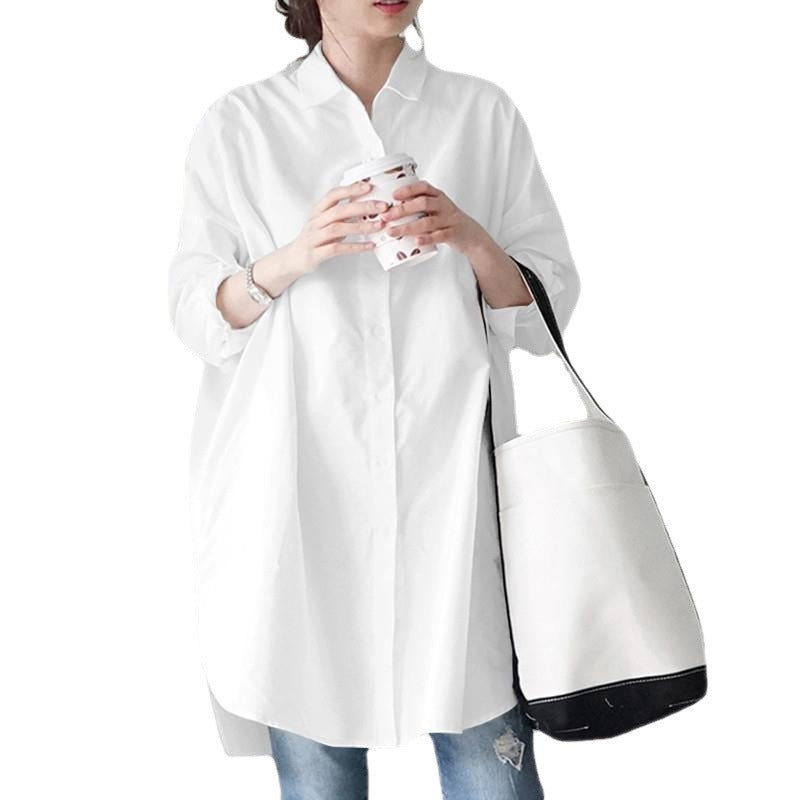 Women's Long Sleeve Loose Casual Irregular Top