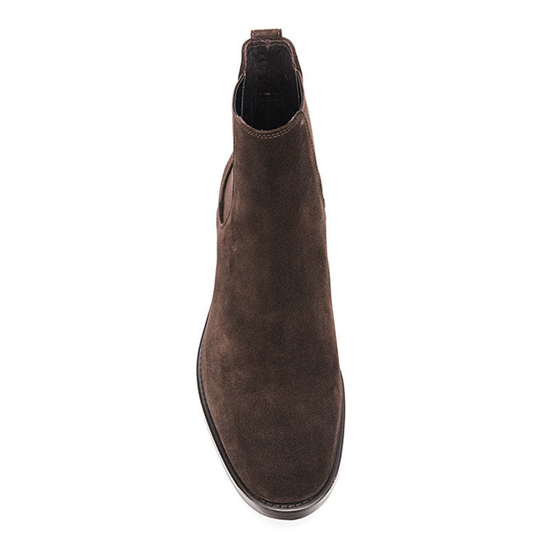 Men's Short Boots Pointed Leather
